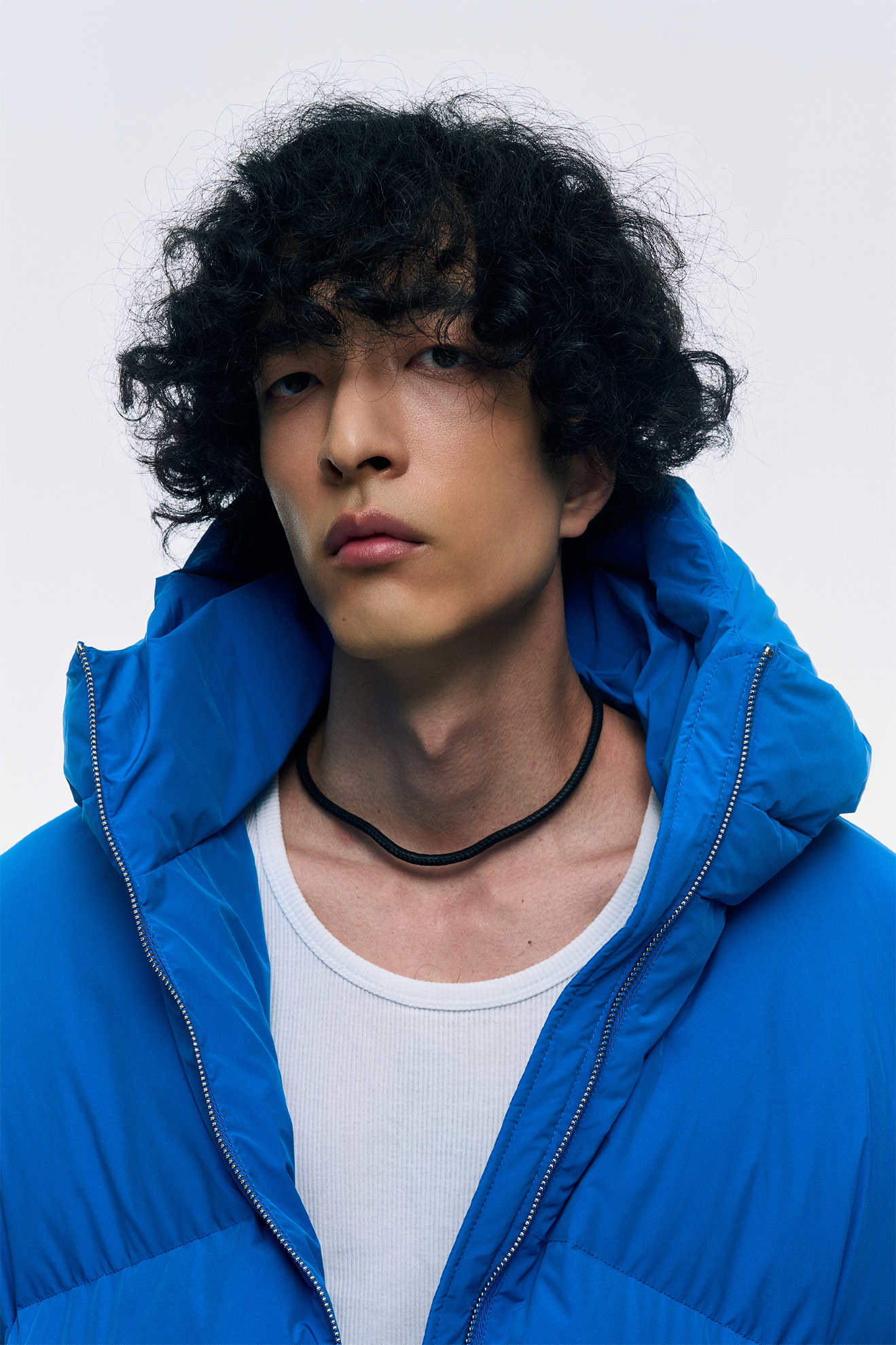 CROPPED DOUBLE NECK BUBBLE