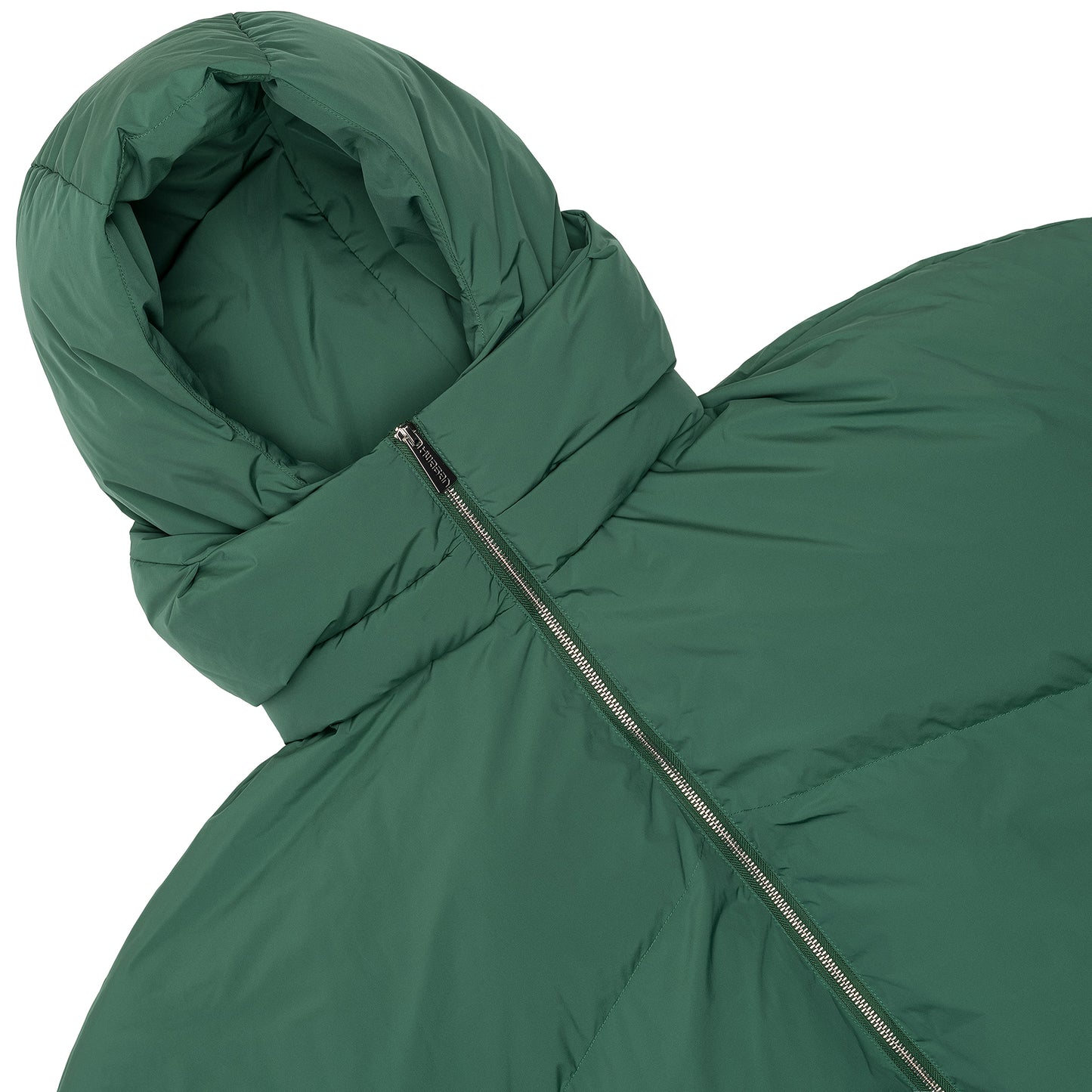 CROPPED DOUBLE NECK BUBBLE