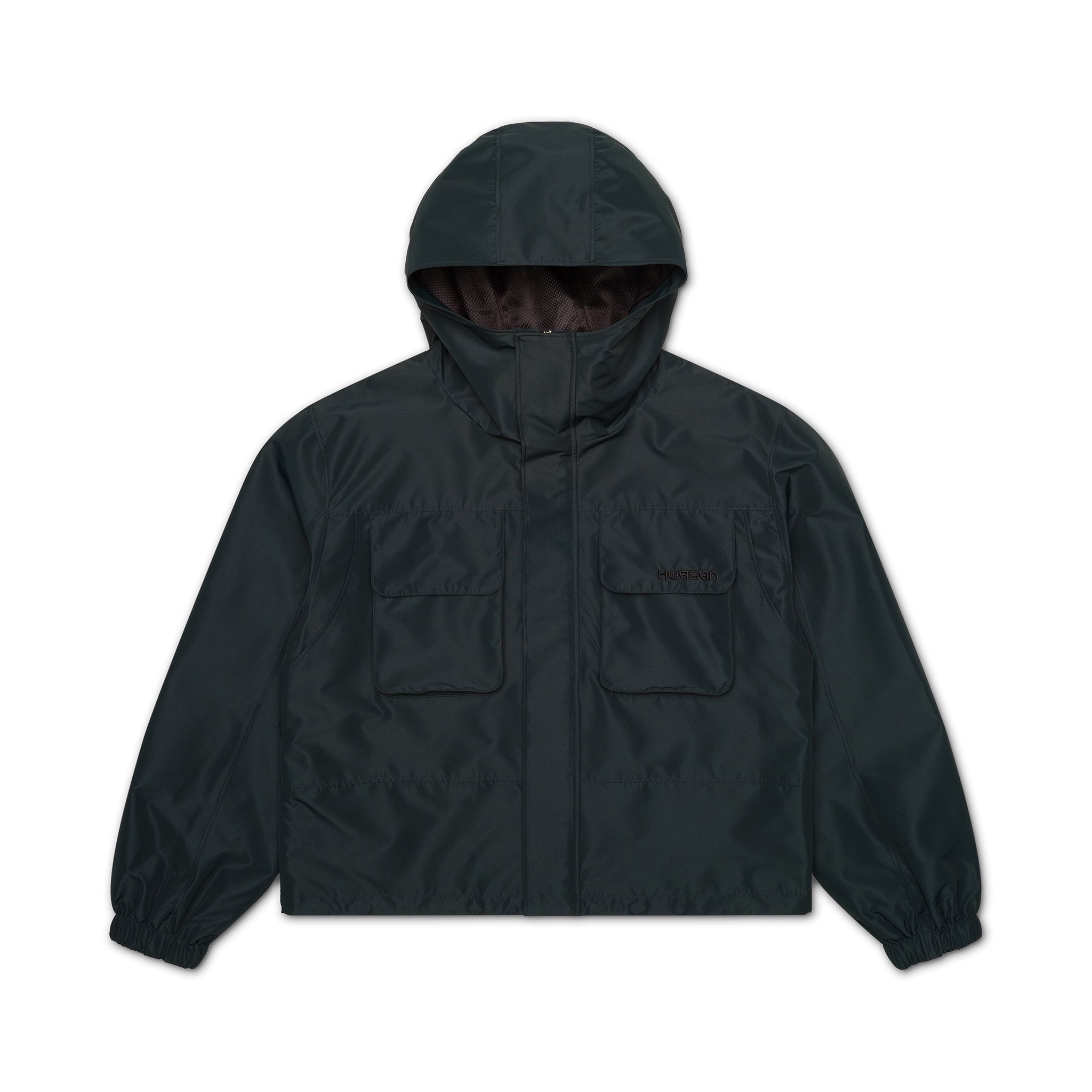 GREEN SHELL JACKET – HWASAN